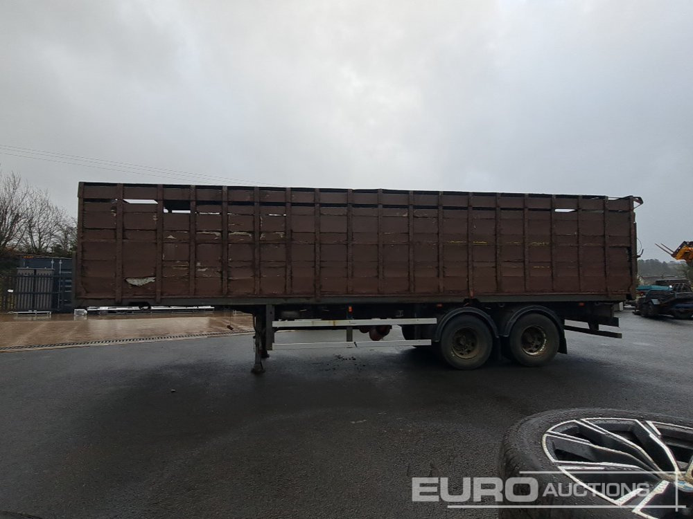 M&G 33" Twin Axle Flat Trailer, Demountable Livestock Body - Semirremolque transporte de ganado: foto 2 M&G 33" Twin Axle Flat Trailer, Demountable Livestock Body - Semirremolque transporte de ganado: foto 2
