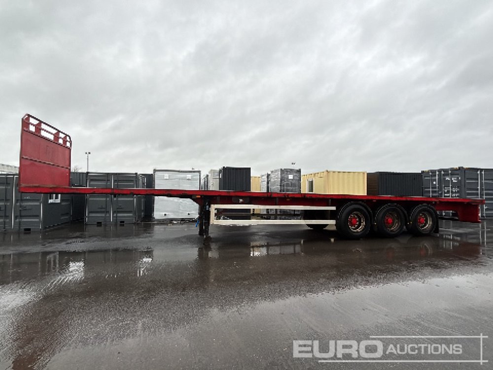 M&G FAC27Y 40' Tri Axle Flat Trailer - Semirremolque plataforma/ Caja abierta: foto 2 M&G FAC27Y 40' Tri Axle Flat Trailer - Semirremolque plataforma/ Caja abierta: foto 2