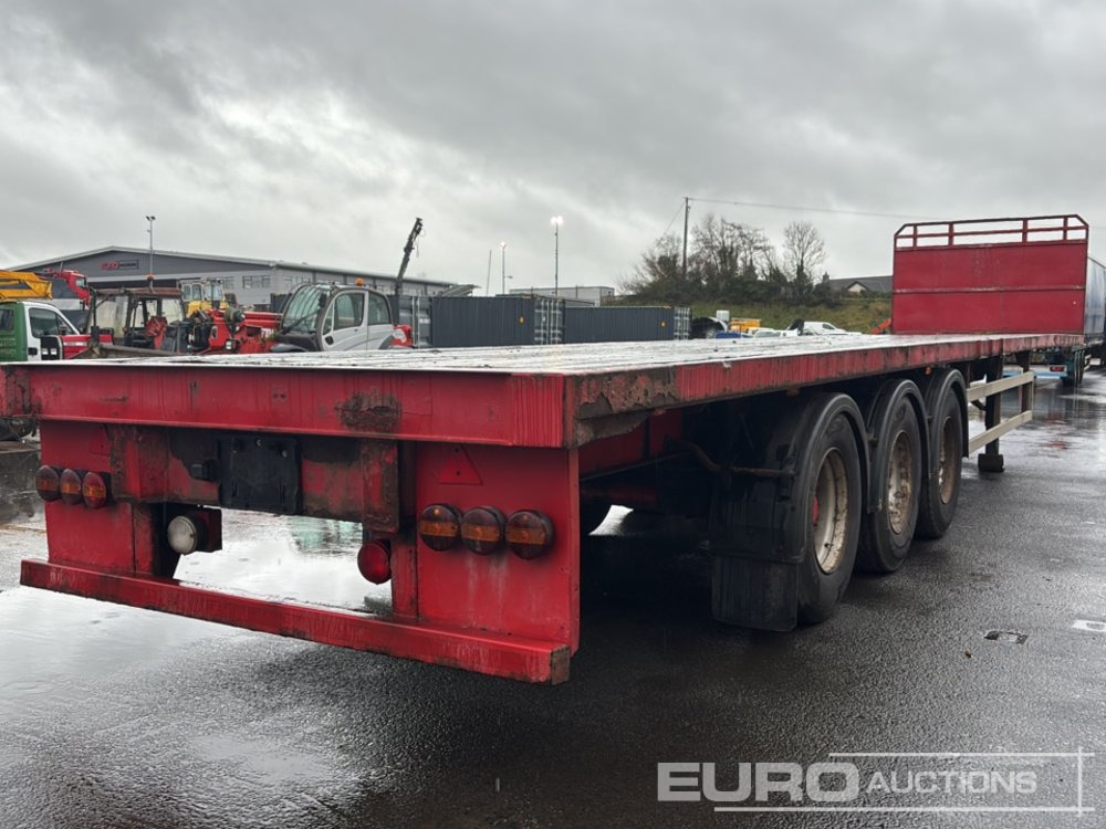 M&G FAC27Y 40' Tri Axle Flat Trailer - Semirremolque plataforma/ Caja abierta: foto 5 M&G FAC27Y 40' Tri Axle Flat Trailer - Semirremolque plataforma/ Caja abierta: foto 5