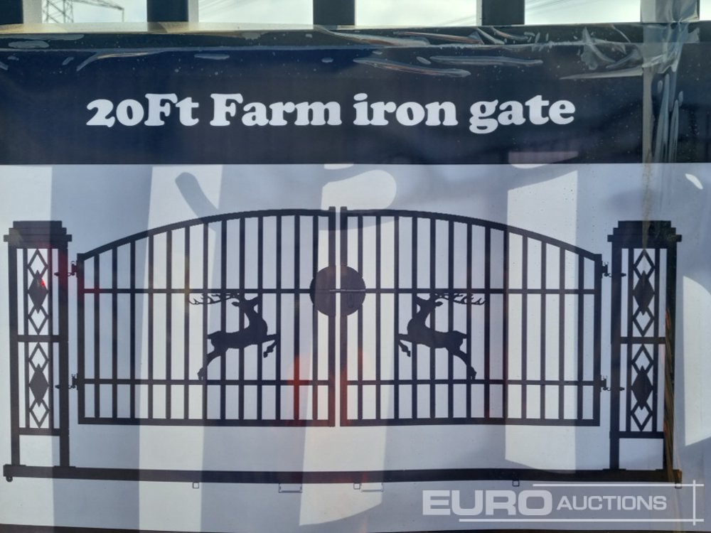 Unused 2025 20' Decorative Farm Gates (Damaged) - Maquinaria agrícola: foto 1 Unused 2025 20' Decorative Farm Gates (Damaged) - Maquinaria agrícola: foto 1