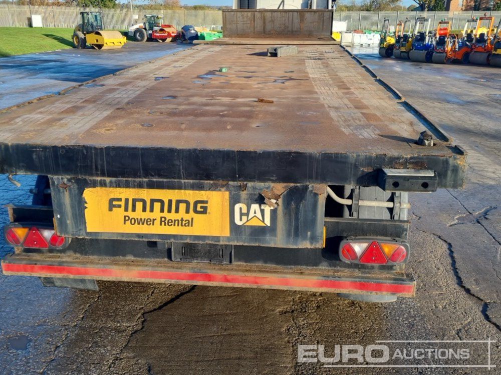 Montracon Tri Axle Flatbed Trailer, Twist Locks - Semirremolque plataforma/ Caja abierta: foto 4 Montracon Tri Axle Flatbed Trailer, Twist Locks - Semirremolque plataforma/ Caja abierta: foto 4