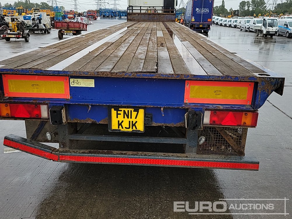 Montracon Tri Axle Flatbed Trailer, Twist Locks - Semirremolque plataforma/ Caja abierta: foto 4 Montracon Tri Axle Flatbed Trailer, Twist Locks - Semirremolque plataforma/ Caja abierta: foto 4