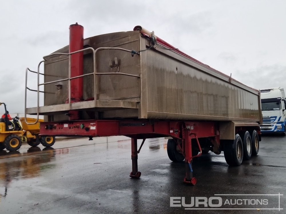 Montracon Tri Axle Tipping Trailer, ROR Axles - Semirremolque volquete: foto 1 Montracon Tri Axle Tipping Trailer, ROR Axles - Semirremolque volquete: foto 1