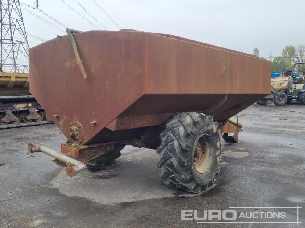 PTO Driven Single Axle Draw Bar Dust Suppression Water Tank, 8 Stud Axle - Remolque agrícola: foto 5 PTO Driven Single Axle Draw Bar Dust Suppression Water Tank, 8 Stud Axle - Remolque agrícola: foto 5