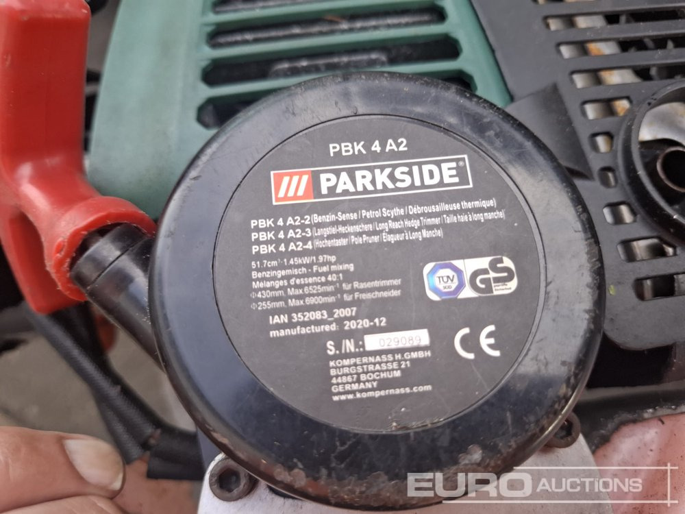 ParkSide PBK 4 A2 4-IN-1 Petrol Multi-Tool - Equipo de taller: foto 5 ParkSide PBK 4 A2 4-IN-1 Petrol Multi-Tool - Equipo de taller: foto 5
