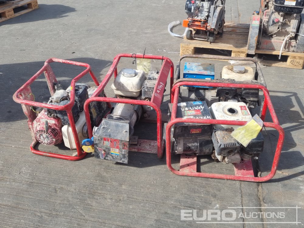 Pramac 2.4kVA Generator (3 of), Stephill Generator, Honda Engine - Generador industriale: foto 2 Pramac 2.4kVA Generator (3 of), Stephill Generator, Honda Engine - Generador industriale: foto 2