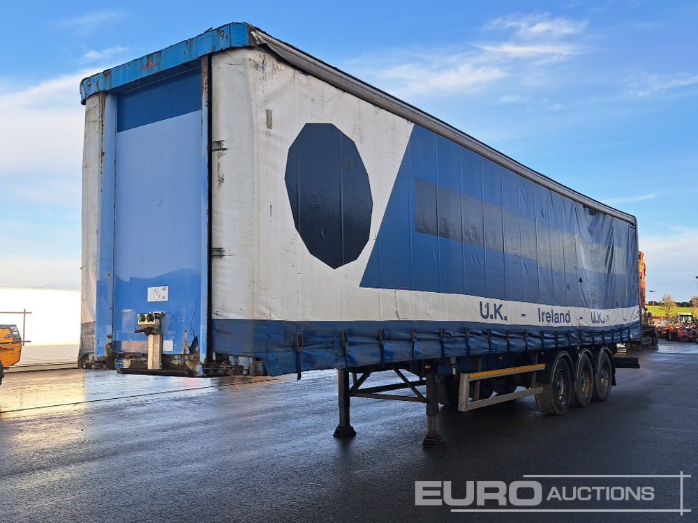 SDC 45' Tri Axle Curtainsider Trailer, BPW Axles - Semirremolque lona: foto 1 SDC 45' Tri Axle Curtainsider Trailer, BPW Axles - Semirremolque lona: foto 1