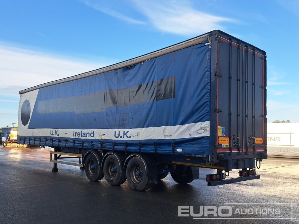 SDC 45' Tri Axle Curtainsider Trailer, BPW Axles - Semirremolque lona: foto 3 SDC 45' Tri Axle Curtainsider Trailer, BPW Axles - Semirremolque lona: foto 3
