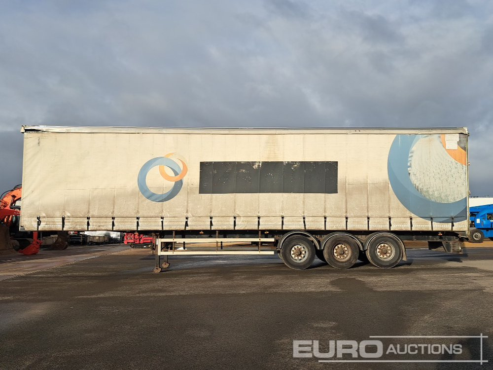 SDC 45' Tri Axle Curtainsider Trailer, BPW Axles - Semirremolque lona: foto 2 SDC 45' Tri Axle Curtainsider Trailer, BPW Axles - Semirremolque lona: foto 2