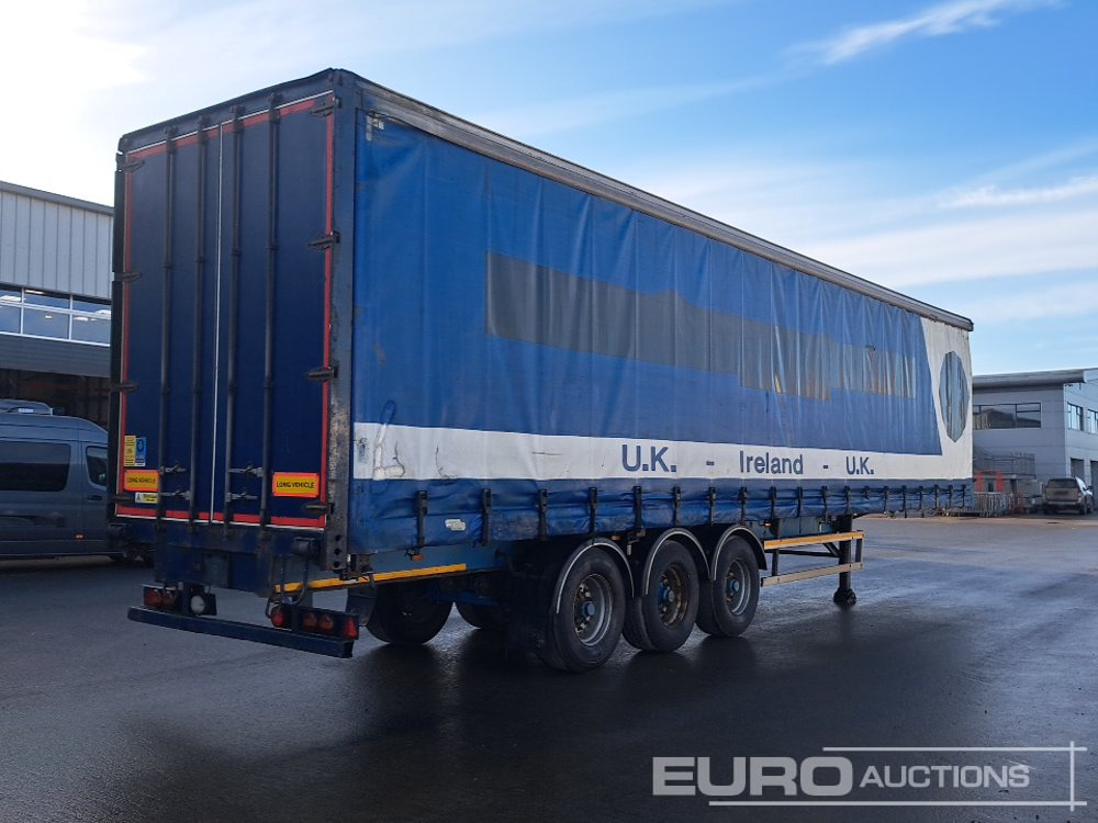 SDC 45' Tri Axle Curtainsider Trailer, BPW Axles - Semirremolque lona: foto 5 SDC 45' Tri Axle Curtainsider Trailer, BPW Axles - Semirremolque lona: foto 5