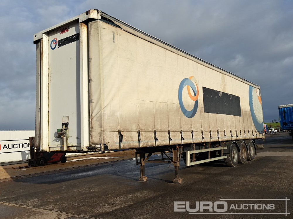 SDC 45' Tri Axle Curtainsider Trailer, BPW Axles - Semirremolque lona: foto 1 SDC 45' Tri Axle Curtainsider Trailer, BPW Axles - Semirremolque lona: foto 1
