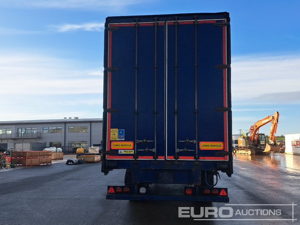 SDC 45' Tri Axle Curtainsider Trailer, BPW Axles - Semirremolque lona: foto 4 SDC 45' Tri Axle Curtainsider Trailer, BPW Axles - Semirremolque lona: foto 4