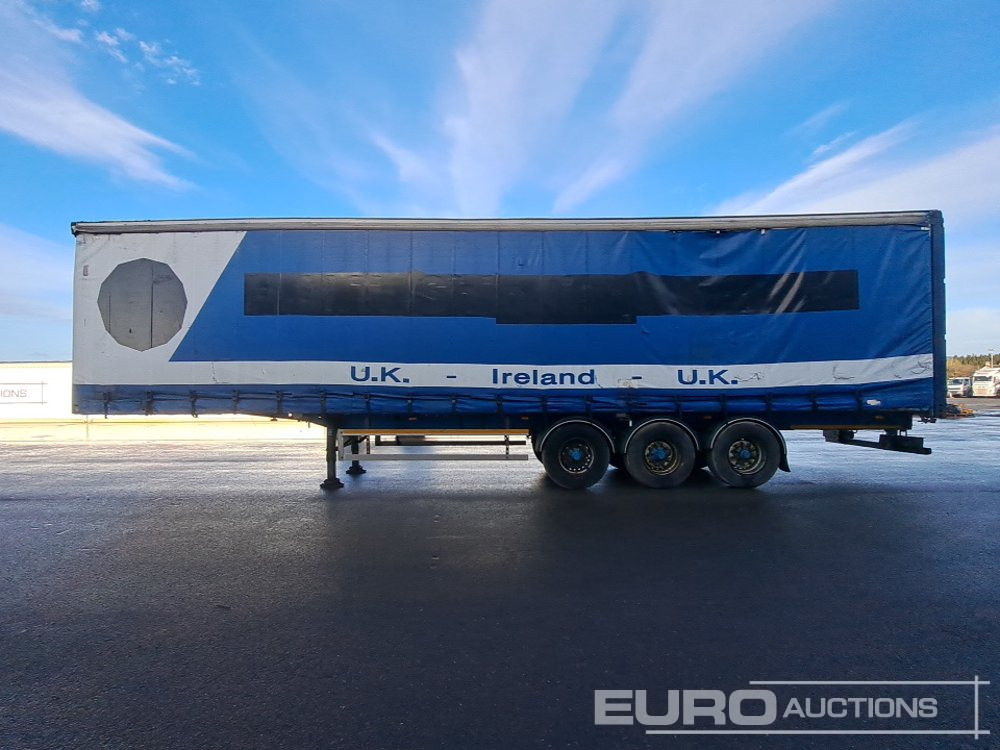 SDC 45' Tri Axle Curtainsider Trailer, BPW Axles - Semirremolque lona: foto 2 SDC 45' Tri Axle Curtainsider Trailer, BPW Axles - Semirremolque lona: foto 2