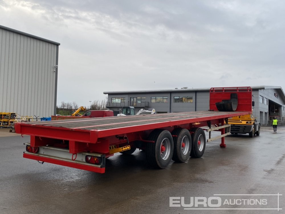 SDC 45' Tri Axle Flat Trailer, BPW Axles - Semirremolque plataforma/ Caja abierta: foto 4 SDC 45' Tri Axle Flat Trailer, BPW Axles - Semirremolque plataforma/ Caja abierta: foto 4