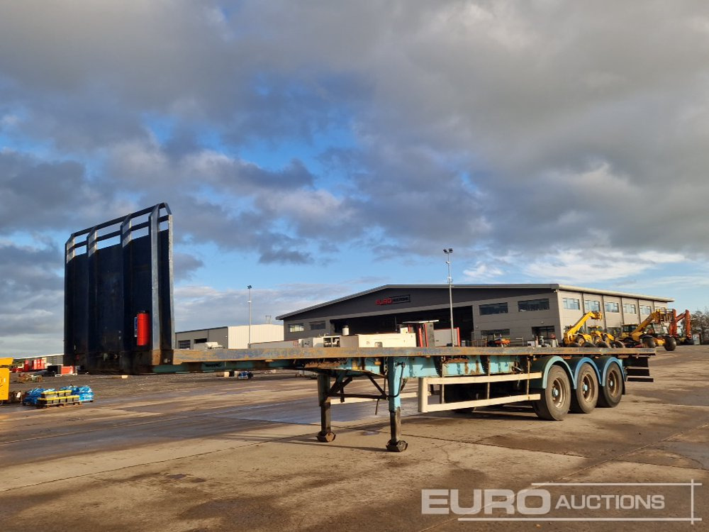 SDC 45' Tri Axle Flat Trailer, BPW Axles - Semirremolque plataforma/ Caja abierta: foto 1 SDC 45' Tri Axle Flat Trailer, BPW Axles - Semirremolque plataforma/ Caja abierta: foto 1