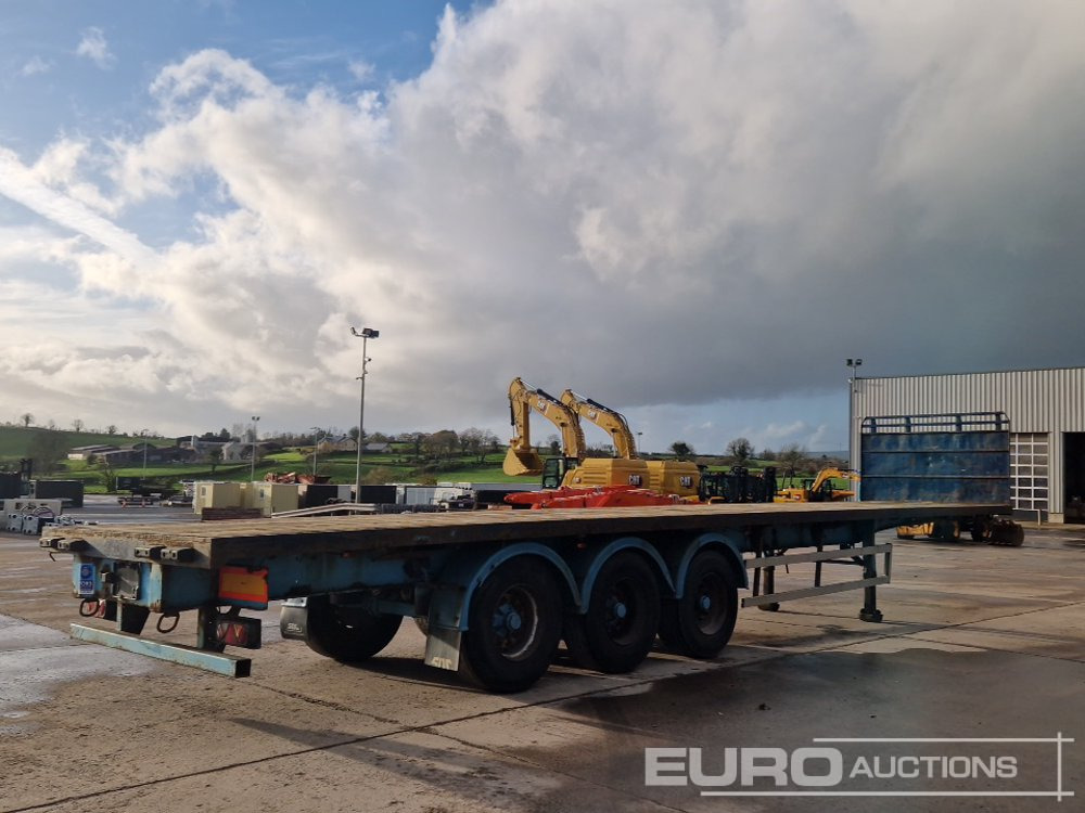 SDC 45' Tri Axle Flat Trailer, BPW Axles - Semirremolque plataforma/ Caja abierta: foto 3 SDC 45' Tri Axle Flat Trailer, BPW Axles - Semirremolque plataforma/ Caja abierta: foto 3