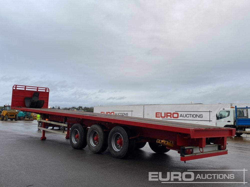 SDC 45' Tri Axle Flat Trailer, BPW Axles - Semirremolque plataforma/ Caja abierta: foto 2 SDC 45' Tri Axle Flat Trailer, BPW Axles - Semirremolque plataforma/ Caja abierta: foto 2