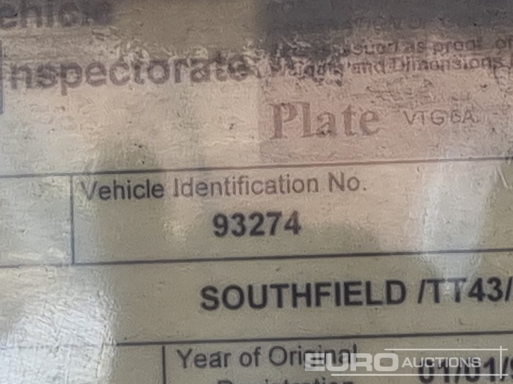 Camión caja abierta SOUTHFIELD TT43/3 AS: foto 40