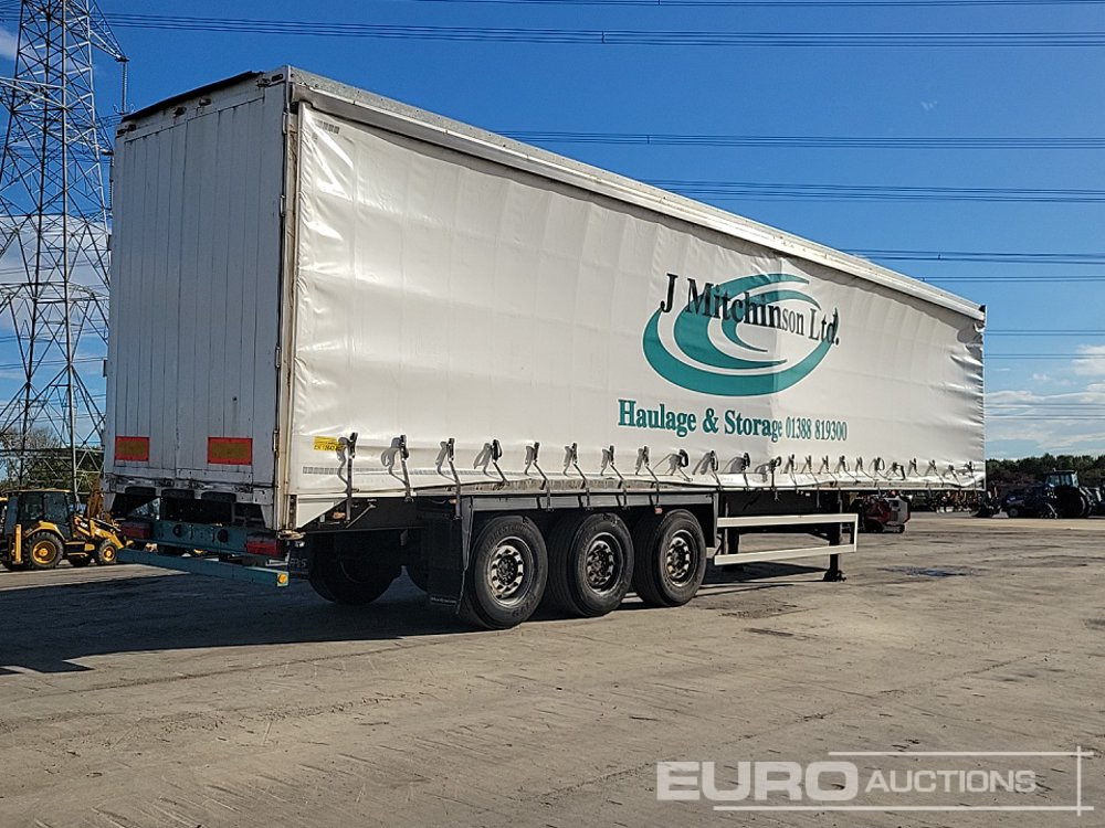Schmitz Tri Axle Curtainsider Trailer (Plating Certificate Available) - Semirremolque lona: foto 5 Schmitz Tri Axle Curtainsider Trailer (Plating Certificate Available) - Semirremolque lona: foto 5