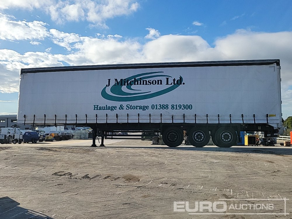 Schmitz Tri Axle Curtainsider Trailer (Plating Certificate Available) - Semirremolque lona: foto 2 Schmitz Tri Axle Curtainsider Trailer (Plating Certificate Available) - Semirremolque lona: foto 2