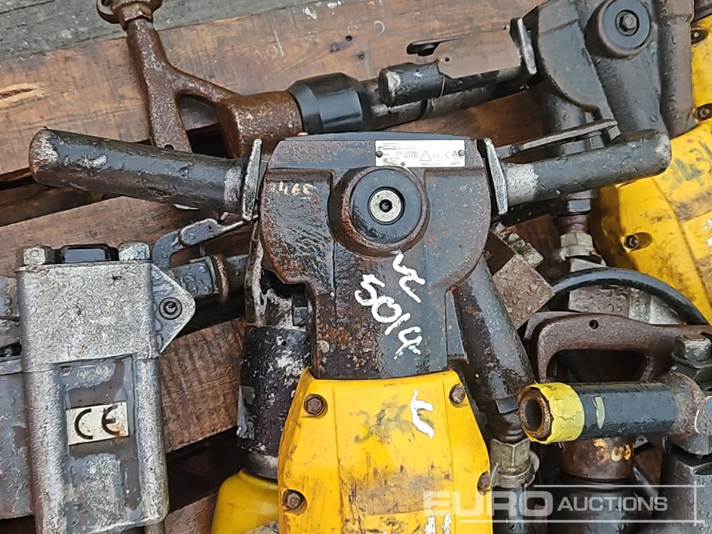 Construcción de carreteras Selection Of Various Pneumatic Hand Held Tools: foto 11