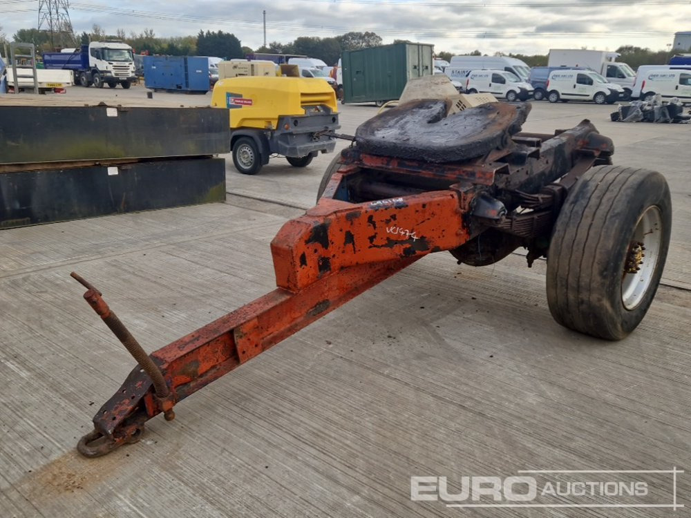 Single Axle Draw Bar 5th Wheel Dolly - Remolque agrícola: foto 1 Single Axle Draw Bar 5th Wheel Dolly - Remolque agrícola: foto 1