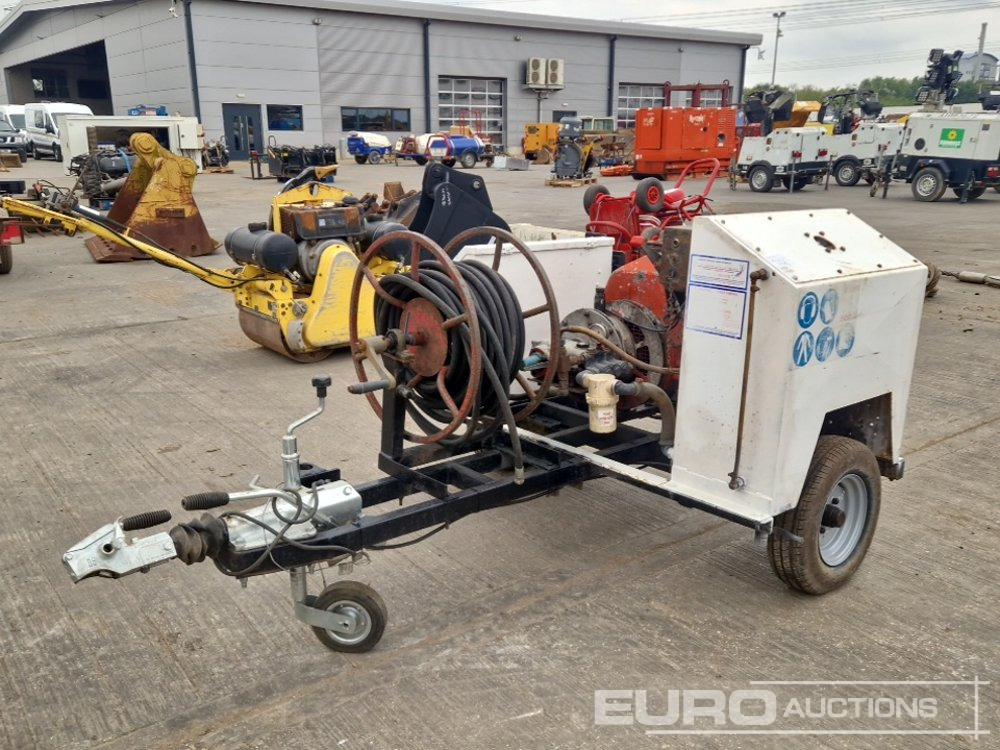 Single Axle Hydraulic Powerpack, Lister-Petter Engine, Hydraulic Hose Reel - Construcción de carreteras: foto 1 Single Axle Hydraulic Powerpack, Lister-Petter Engine, Hydraulic Hose Reel - Construcción de carreteras: foto 1
