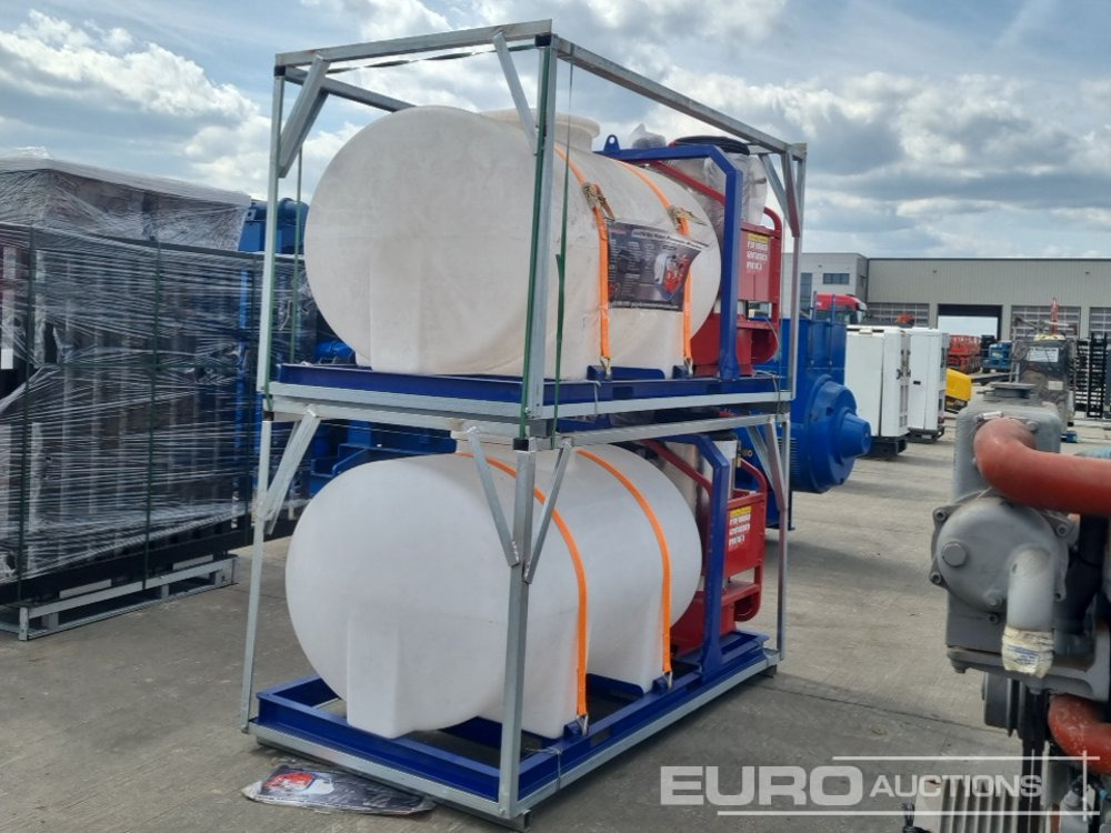 Skid Mounted Hot Water Pressure, Electric Start Petrol engine, 300 Litre Plastic Water Bowser (2 of) - Hidrolimpiadora: foto 5 Skid Mounted Hot Water Pressure, Electric Start Petrol engine, 300 Litre Plastic Water Bowser (2 of) - Hidrolimpiadora: foto 5