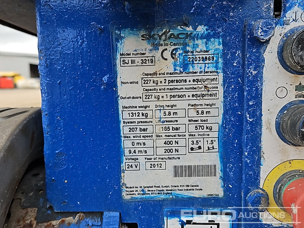 Plataforma elevadora SkyJack SJ3219: foto 32
