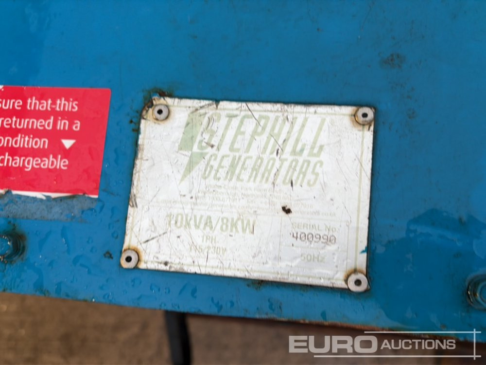 Generador industriale Stephill 10Kva Diesel Generator, Kubota Engine: foto 18