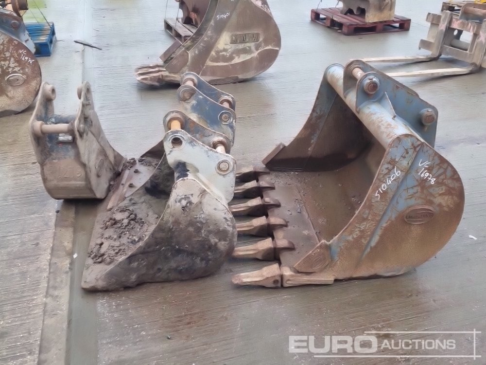 Strickland 42", 24", 24", 12" Digging Bucket 45mm Pin to suit 4-6 Ton Excavator - Cazo: foto 4 Strickland 42", 24", 24", 12" Digging Bucket 45mm Pin to suit 4-6 Ton Excavator - Cazo: foto 4