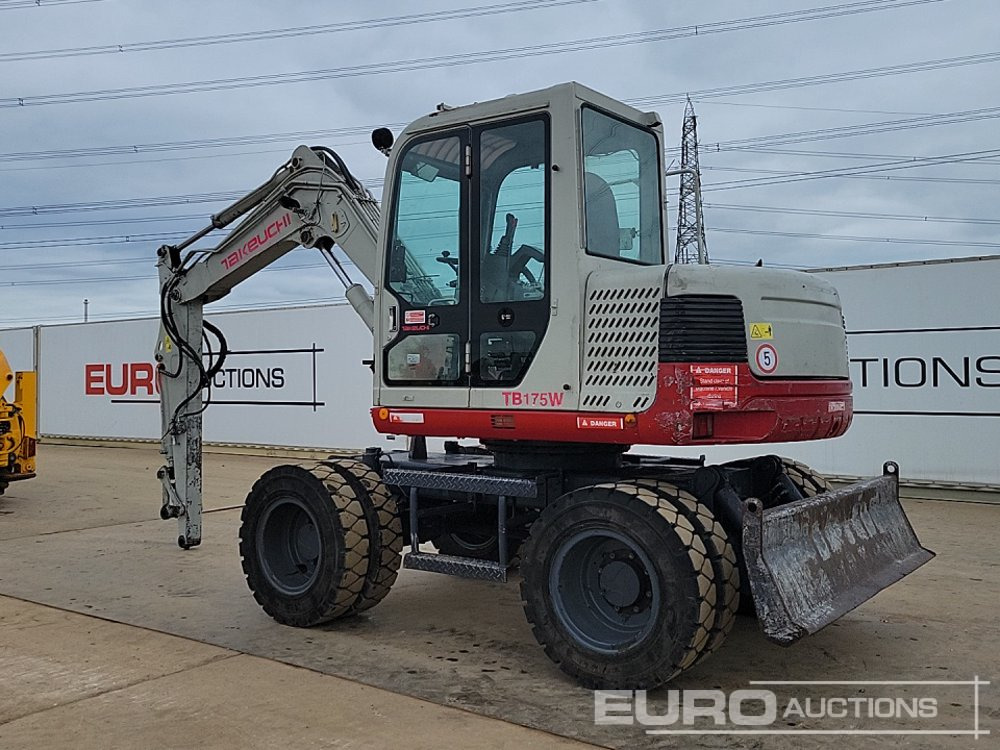 Takeuchi TB175W - Excavadora de ruedas: foto 3 Takeuchi TB175W - Excavadora de ruedas: foto 3