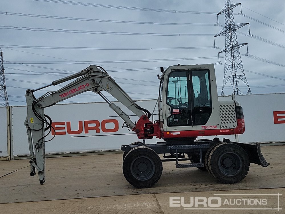 Takeuchi TB175W - Excavadora de ruedas: foto 2 Takeuchi TB175W - Excavadora de ruedas: foto 2