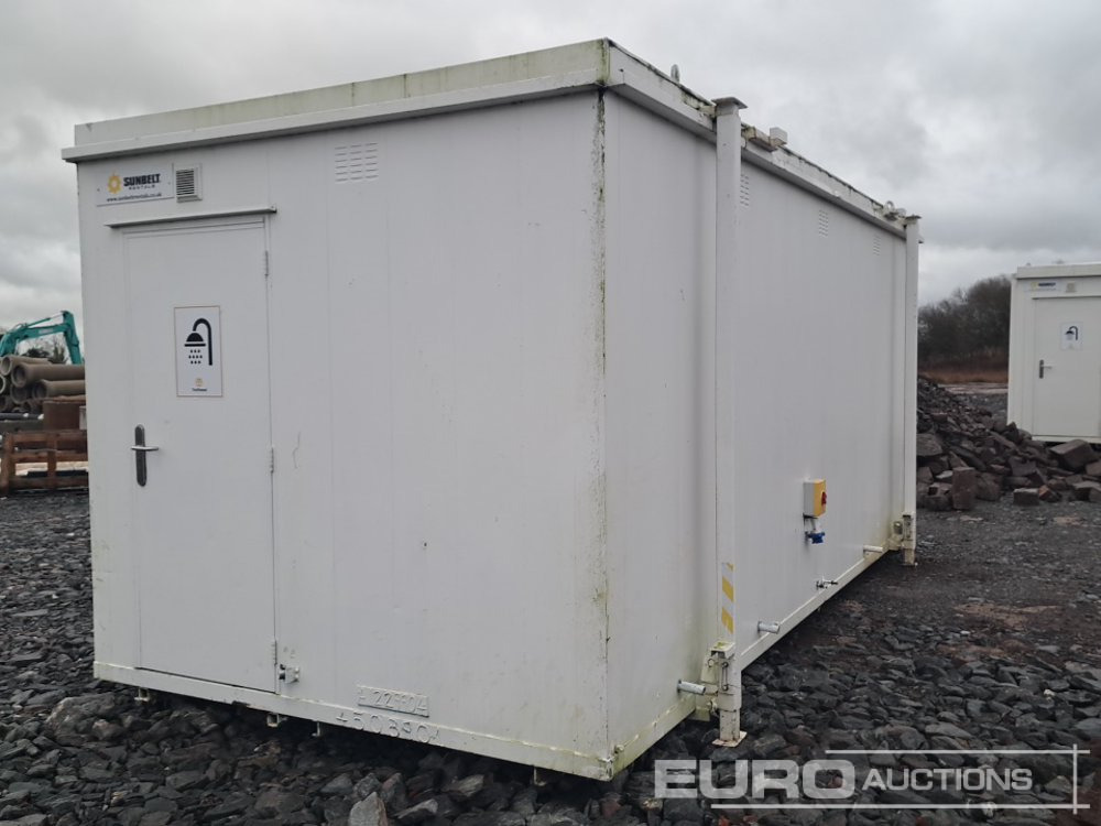 Thurston 20' x 9' Shower Block (No Keys) (Cannot Be Reconsigned) - Contenedor marítimo: foto 3 Thurston 20' x 9' Shower Block (No Keys) (Cannot Be Reconsigned) - Contenedor marítimo: foto 3