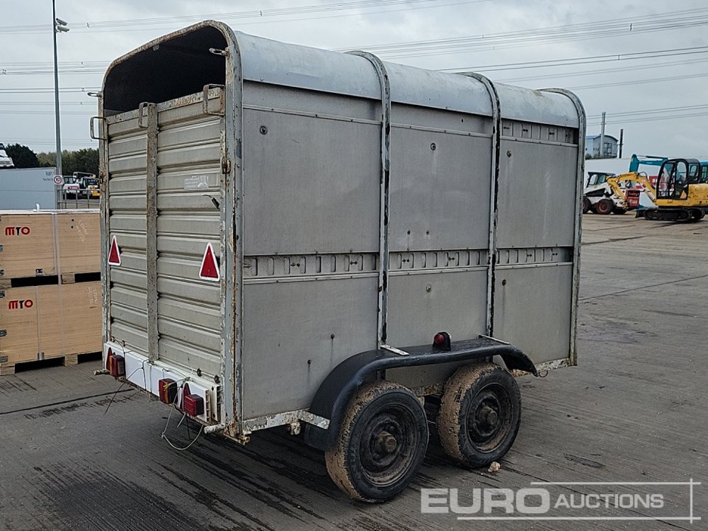Twin Axle Livestock Trailer, Side Door, Ramp - Remolque porta maquinaria: foto 5 Twin Axle Livestock Trailer, Side Door, Ramp - Remolque porta maquinaria: foto 5