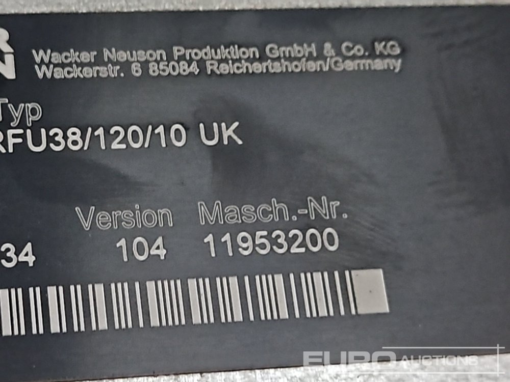 Construcción de carreteras Unused 2024 Wacker Neuson IRFU38/120/10 UK: foto 14 Construcción de carreteras Unused 2024 Wacker Neuson IRFU38/120/10 UK: foto 14