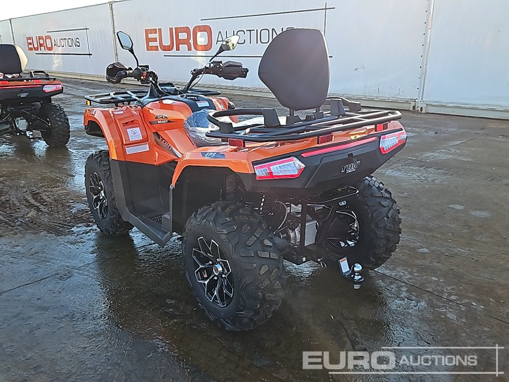 Unused 2025 Beast 450L, 4WD Petrol Quad Bike, Front Winch, Power Steering, Front & Rear Diff Lock, Alloy Wheels, LED pack, Rear Tow Hitch, Backrest, T3b Engine - Cuadrimoto: foto 3 Unused 2025 Beast 450L, 4WD Petrol Quad Bike, Front Winch, Power Steering, Front & Rear Diff Lock, Alloy Wheels, LED pack, Rear Tow Hitch, Backrest, T3b Engine - Cuadrimoto: foto 3