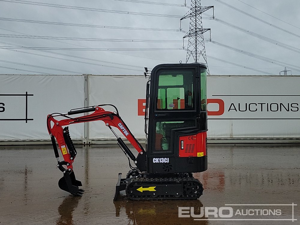 Unused 2025 Captok CK13C - Miniexcavadora: foto 2 Unused 2025 Captok CK13C - Miniexcavadora: foto 2