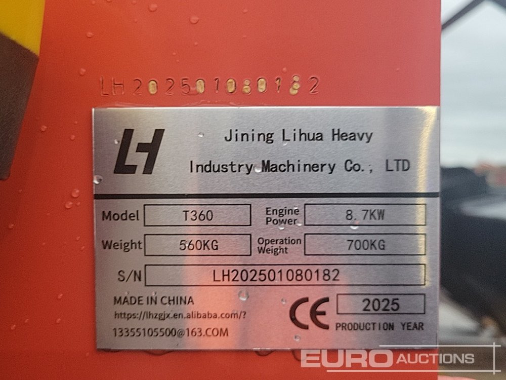 Unused 2025 LIHUA T360 - Minicargadora: foto 1 Unused 2025 LIHUA T360 - Minicargadora: foto 1