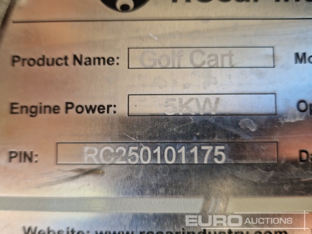 Carrito de golf Unused 2025 Machpro RC-G4.0: foto 26