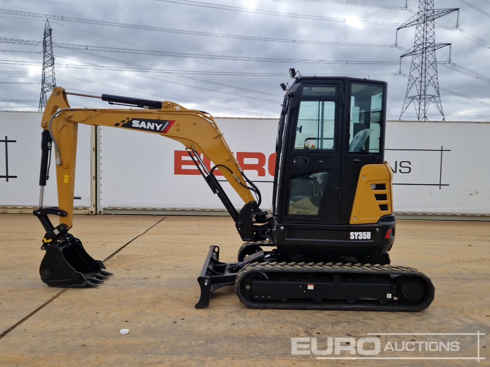 Unused 2025 Sany SY35U - Miniexcavadora: foto 2 Unused 2025 Sany SY35U - Miniexcavadora: foto 2