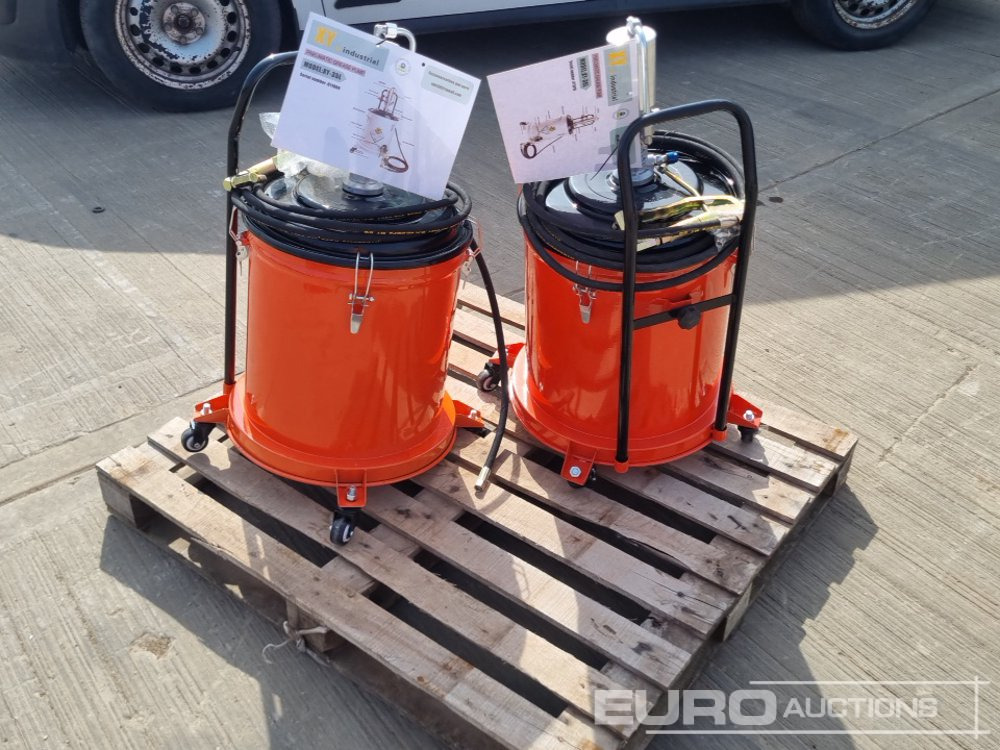 Unused 2025 XY 35L Pneumatic Grease Pump (2 of) - Equipo de construcción: foto 1 Unused 2025 XY 35L Pneumatic Grease Pump (2 of) - Equipo de construcción: foto 1