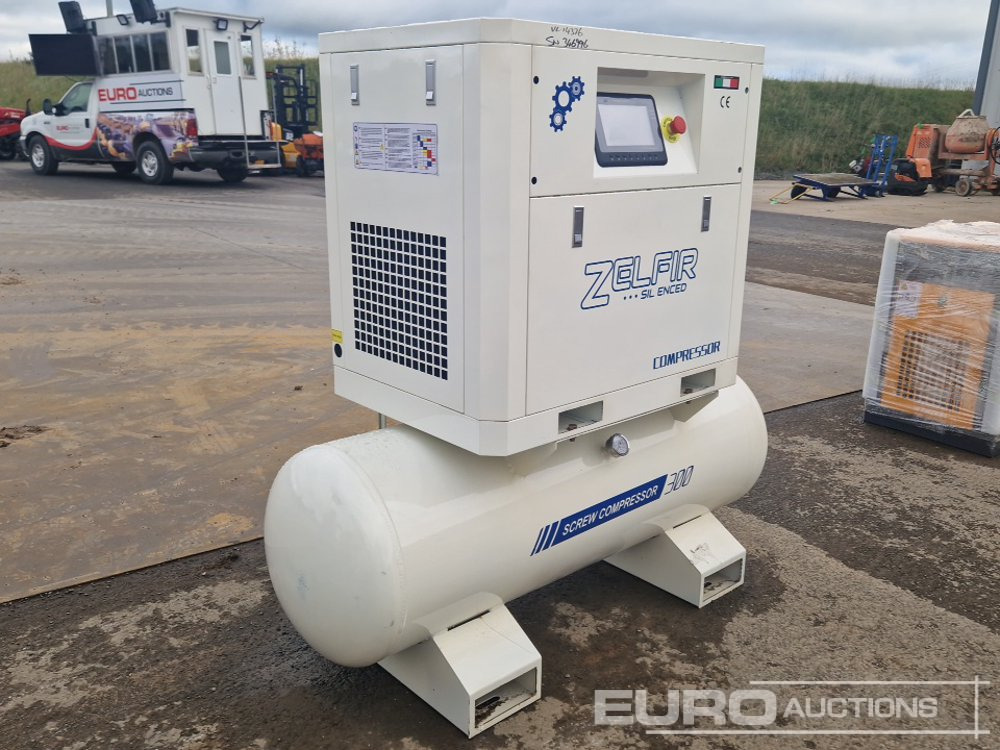 Unused 2025 Zelfir 7.5KW Screw Compressor - Compresor de aire: foto 4 Unused 2025 Zelfir 7.5KW Screw Compressor - Compresor de aire: foto 4