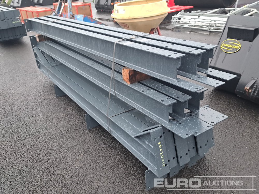 Unused 30' x 20' x 10' Steel Frame Building, 12.5 Roof Pitch, Purlin Cleats - Casa contenedor: foto 2 Unused 30' x 20' x 10' Steel Frame Building, 12.5 Roof Pitch, Purlin Cleats - Casa contenedor: foto 2