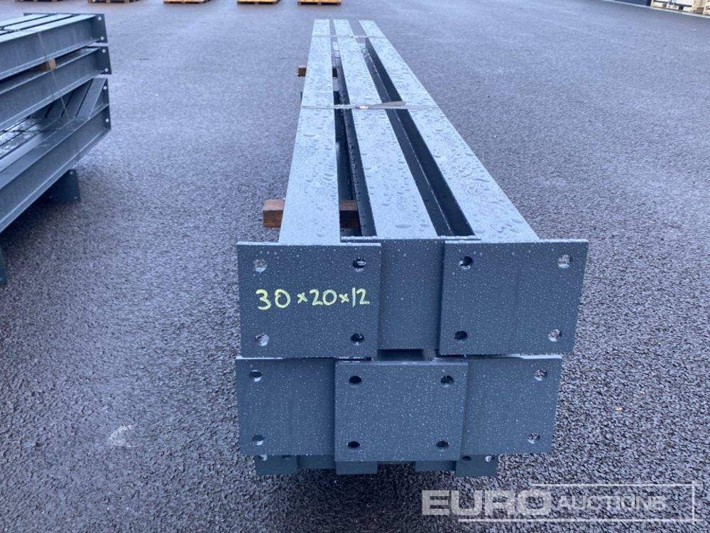 Unused 30' x 20' x 12' Steel Frame Building, 12.5 Roof Pitch, Purlin Cleats - Casa contenedor: foto 5 Unused 30' x 20' x 12' Steel Frame Building, 12.5 Roof Pitch, Purlin Cleats - Casa contenedor: foto 5