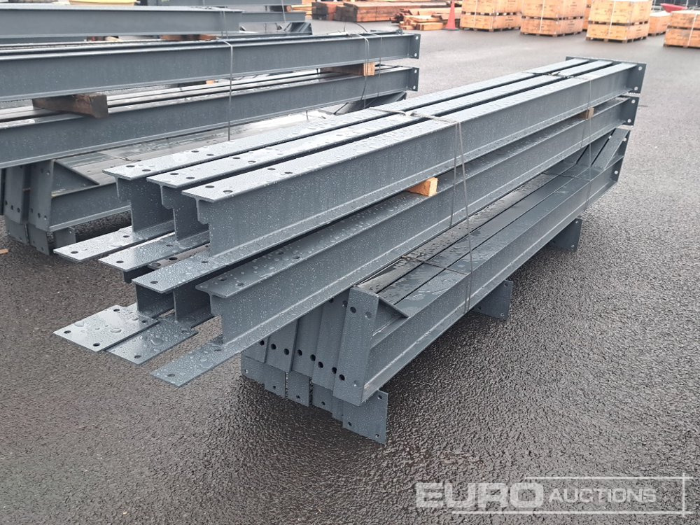 Unused 30' x 20' x 12' Steel Frame Building, 12.5 Roof Pitch, Purlin Cleats - Casa contenedor: foto 1 Unused 30' x 20' x 12' Steel Frame Building, 12.5 Roof Pitch, Purlin Cleats - Casa contenedor: foto 1