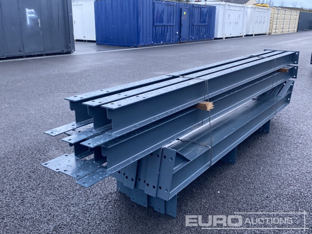 Unused 30' x 20' x 12' Steel Frame Building, 12.5 Roof Pitch, Purlin Cleats - Casa contenedor: foto 3 Unused 30' x 20' x 12' Steel Frame Building, 12.5 Roof Pitch, Purlin Cleats - Casa contenedor: foto 3