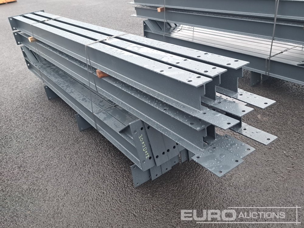 Unused 30' x 20' x 12' Steel Frame Building, 12.5 Roof Pitch, Purlin Cleats - Casa contenedor: foto 4 Unused 30' x 20' x 12' Steel Frame Building, 12.5 Roof Pitch, Purlin Cleats - Casa contenedor: foto 4