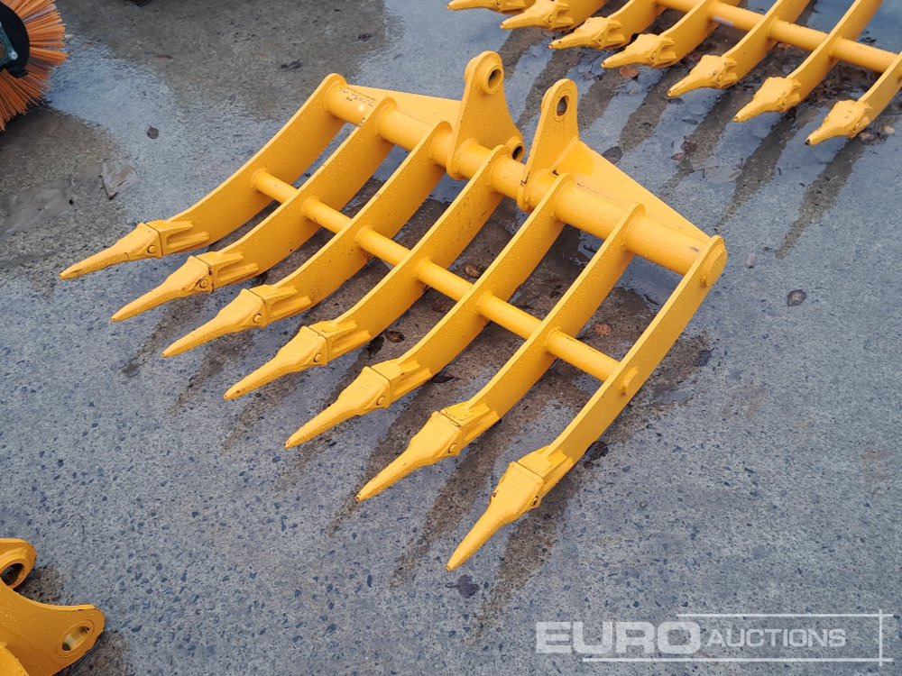 Unused 44" Rake 45mm Pin to suit 4-6 Ton Excavator - Cazo: foto 1 Unused 44" Rake 45mm Pin to suit 4-6 Ton Excavator - Cazo: foto 1