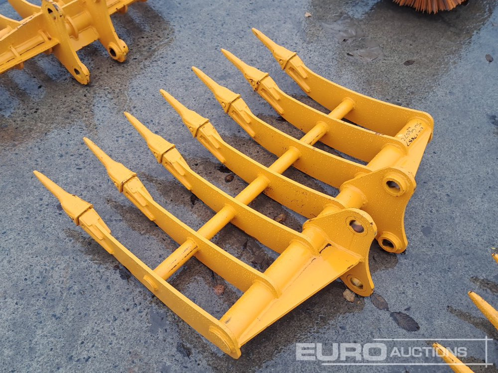 Unused 44" Rake 45mm Pin to suit 4-6 Ton Excavator - Cazo: foto 2 Unused 44" Rake 45mm Pin to suit 4-6 Ton Excavator - Cazo: foto 2